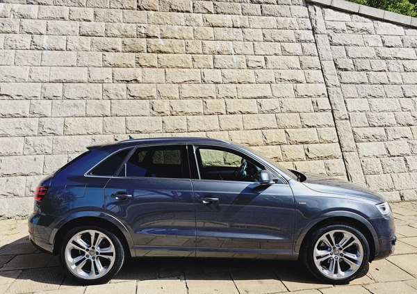 Audi Q3 cena 57700 przebieg: 239647, rok produkcji 2013 z Szczekociny małe 781